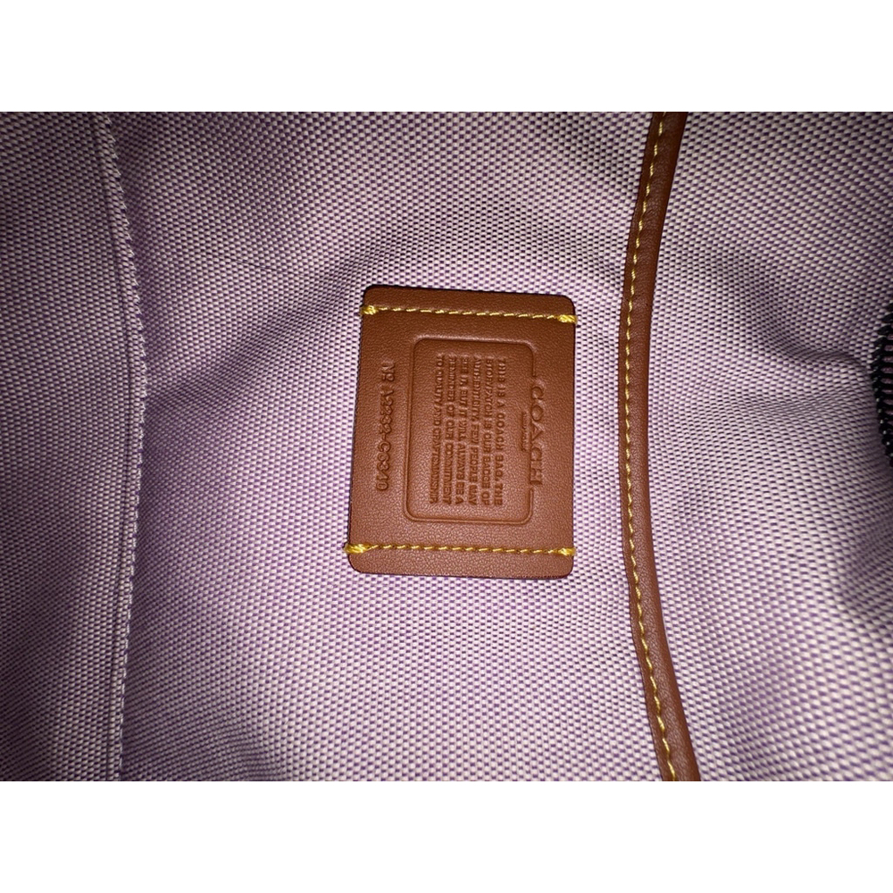 COACH Soft Tabby Hobo in Lilac Purple & Gunmetal Crossbody Shoulder Bag - Picture 12 of 16